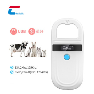 134.2khz taşınabilir kablosuz USB RFID hayvan etiketi okuyucu FDX-B ISO11784/85 RFID Pet mikroçip tarayıcı - Product Image 4