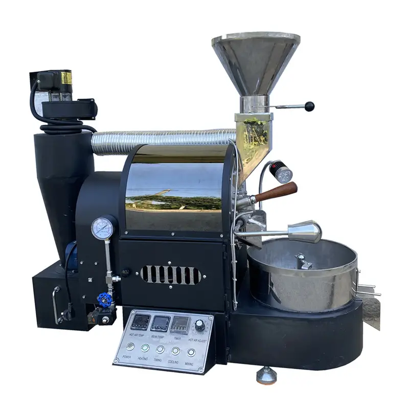 Multifunctional Oceanrich Newest Commercial Shop Home 1kg 2kg COFFEE ROASTER Roasting Machine with high quality