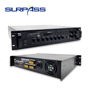 Multi Zone PA Power <strong>Amplifier</strong> With Mp3 USB and FM Tuner With Remote <strong>Control</strong> Professional Mixer <strong>Amplifier</strong> - Product Image 3