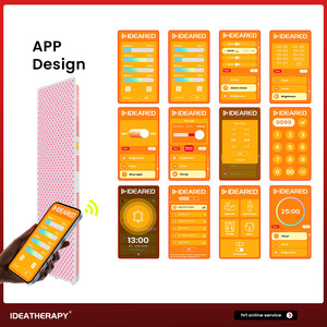 Ideatherapy PDT การรักษาด้วยแสงสีแดงการรักษาด้วยแสงอินฟราเรดแสงสีแดงสำหรับทั้งร่างกายและอินฟราเรดไฟ LED สีแดงอุปกรณ์บำบัด - Product Image 4