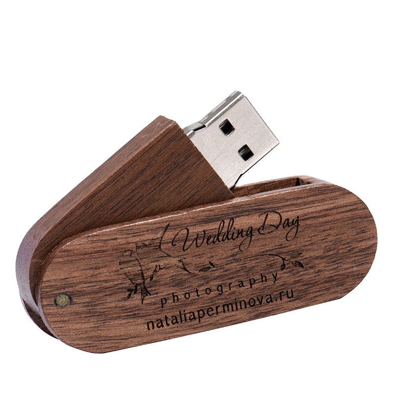 2023 5色定制竹胡桃木标志u盘4gb 8gb 16gb 32gb usb2.0摄影64GB最佳礼品 - Product Image 3