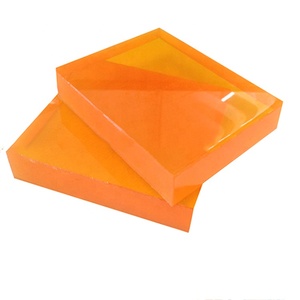 Doğal çay rengi kırmızı sarı poliüretan plaka pu soyguncu levha plaka - Product Image 3