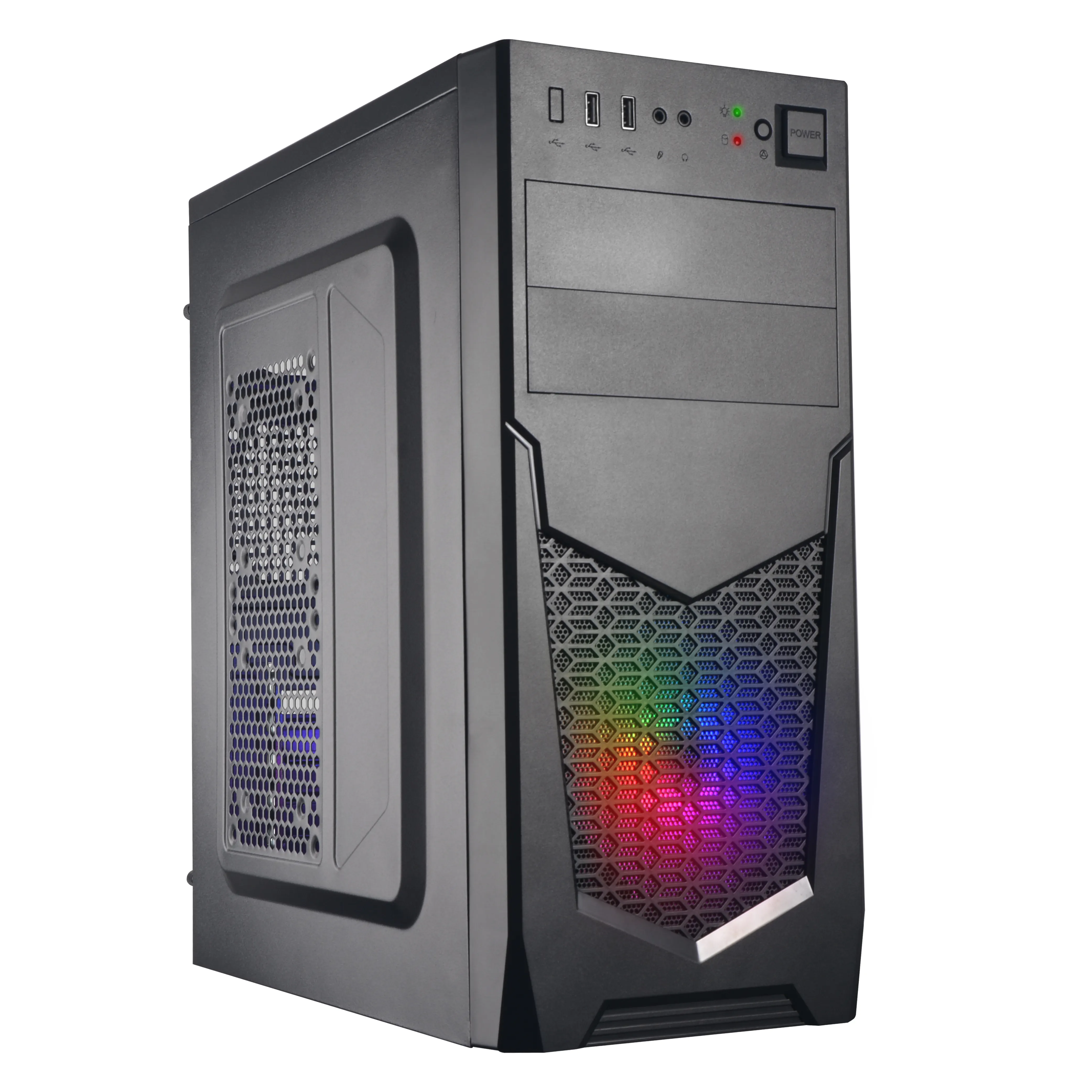 Micro custodia da gioco personalizzata per ufficio doganale per pc OEM 4 in 1 combo computer desktop ATX custodie per computer micro case personalizzate