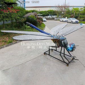 โมเดลแมลงอะนิมาทรอนิกส์เหมือนจริงหุ่นยนต์ตั๊กแตนตำข้าวกันน้ำสำหรับสวนพฤกษศาสตร์สวนสนุกตกแต่งกลางแจ้ง - Product Image 5