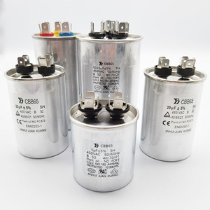 空调冰箱压缩机电容器2uf -100uf 250v 440V Cbb65运行电容器 - Product Image 5