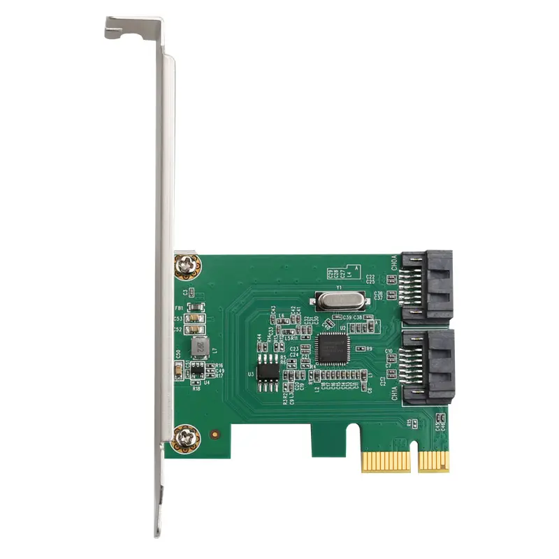 Carte de contrôleur SATA III, prise en charge de sirène 0 et 1 modes, PCI Express 2.0, 2 ports, modification 2.0