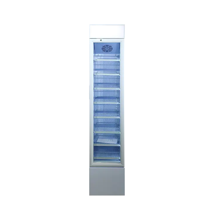 Meisda SC105B 105L, refrigerador comercial a buen precio, vitrina vertical para bebidas, refrigerador para Bebidas frías