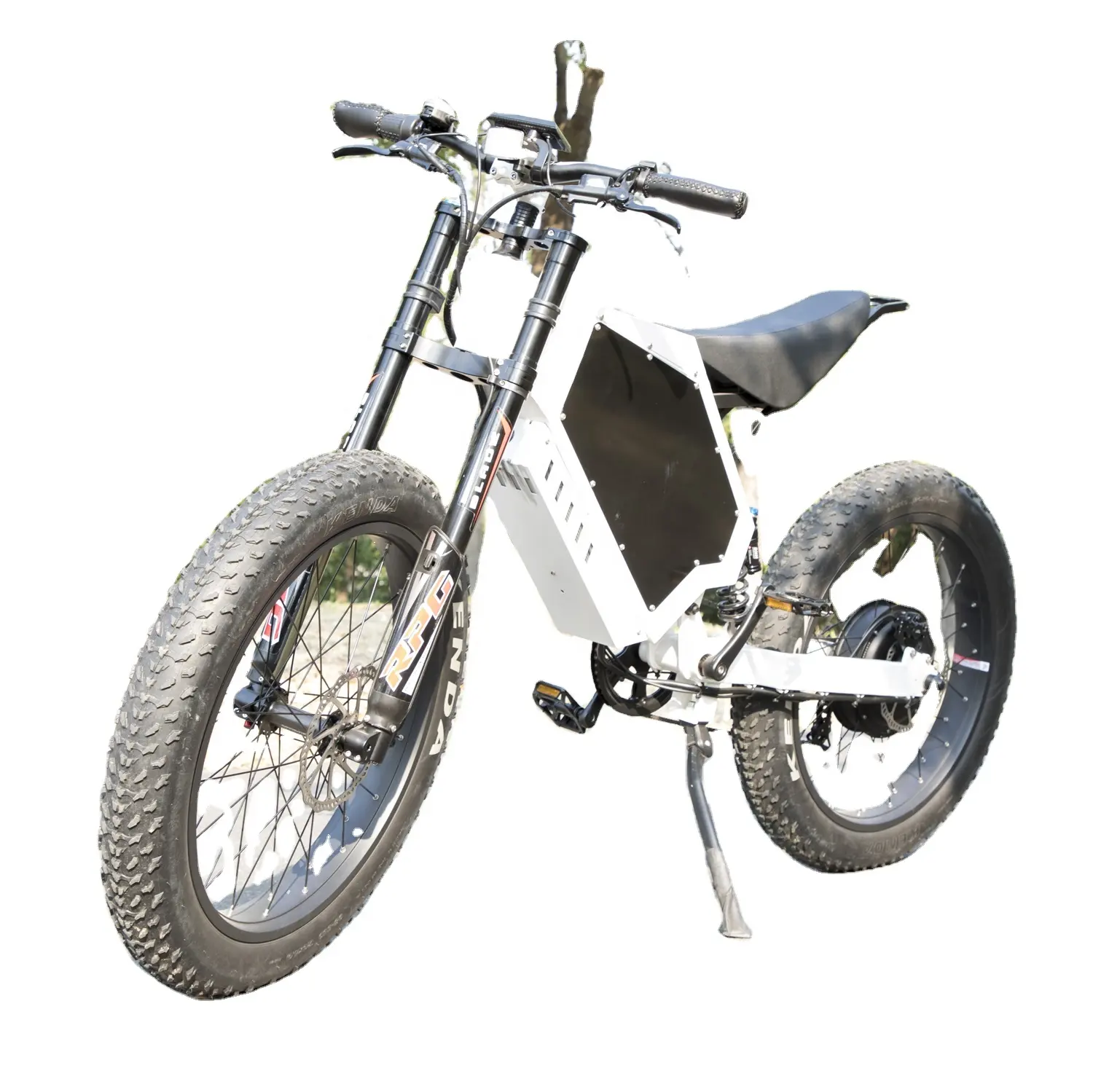 Full Suspension Elektrische Mountainbike Hot Koop Vet Fiets 26Inch 3000W 65 Km/h Elektrische Fiets Gas Mini Bike
