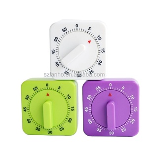 Weiß Grün Lila Farbe Magnete Küchen timer Quadratische Timer Countdown-Funktionen Wählen Sie Küchen kühlschrank Timer - Product Image 1
