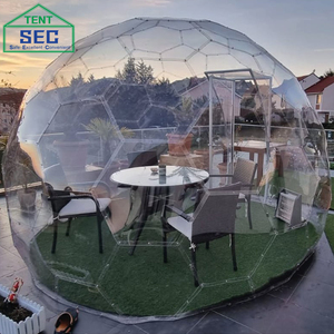 Siêu Phong Cách Lục Giác PVC Trong Suốt Hội Đồng Quản Trị Ngoài Trời Nhanh Chóng Lắp Ráp Mặt Trời Dome Sang Trọng Cắm Trại Nhà Khách Sạn - Product Image 6