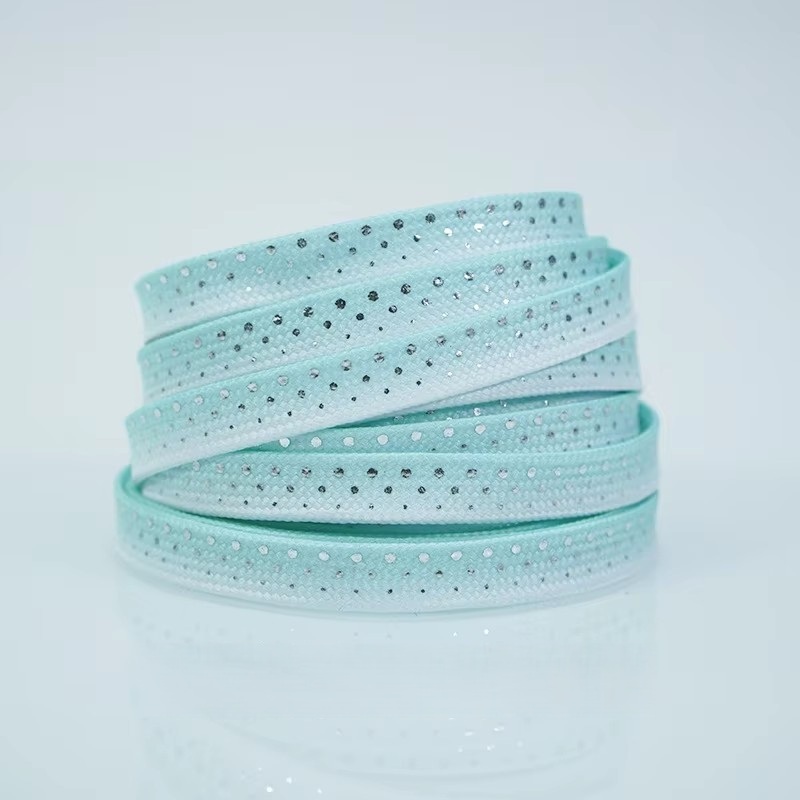 Mint Green Gradient with Silver Iron
