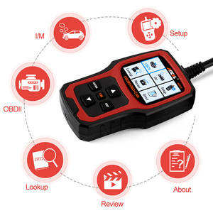 ANCEL-escáner automotriz AD410 OBD2, herramienta de diagnóstico profesional, multilenguaje, lector de código - Product Image 6