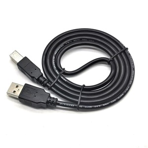 黑色USB a公到USB B公打印机电缆 - Product Image 2