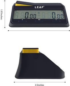 Salto PQ9917 orologio digitale multifunzione scacchi gioco di scacchi conteggio su e giù con ritardo Bonus elettronico sveglia scacchi - Product Image 3