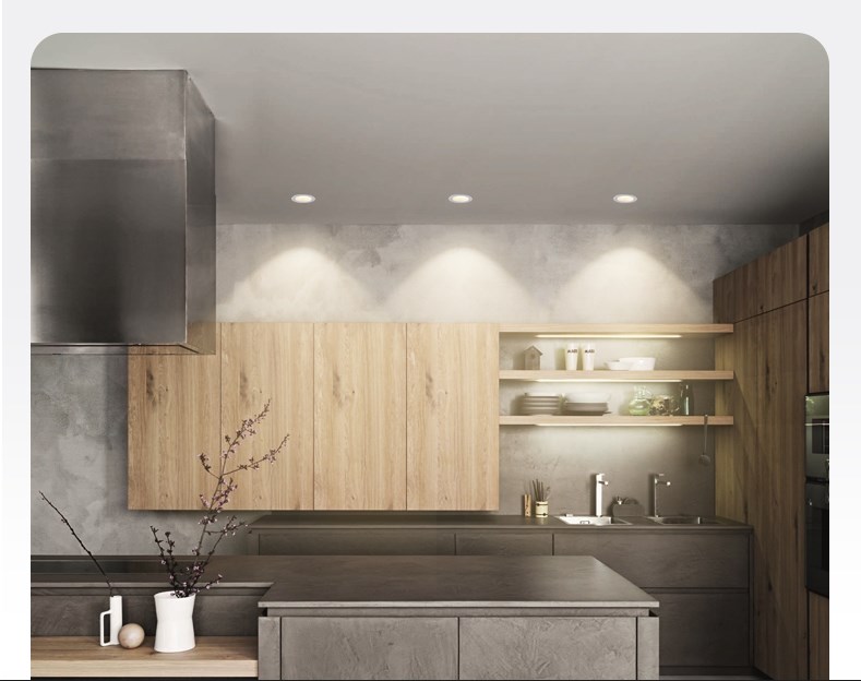 Plastic Housing Recessed Ceiling LED Downlight Down Light in Low Best Price