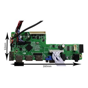 Kit de Control de placa de controlador de Monitor Lcd de entrada de Audio USB Vga con Panel de pantalla Lcd de 10,4 pulgadas y 12,1 pulgadas