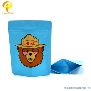 Customizable 1g <strong>1</strong>/8oz 3.5 Gram <strong>4</strong> X 6 <strong>1</strong>/<strong>4</strong> <strong>oz</strong> 7 Gram <strong>1</strong> <strong>oz</strong> 28 Gram Matte Smell Proof Zip Lock Special Mylar Bags for Candy - Product Image 3