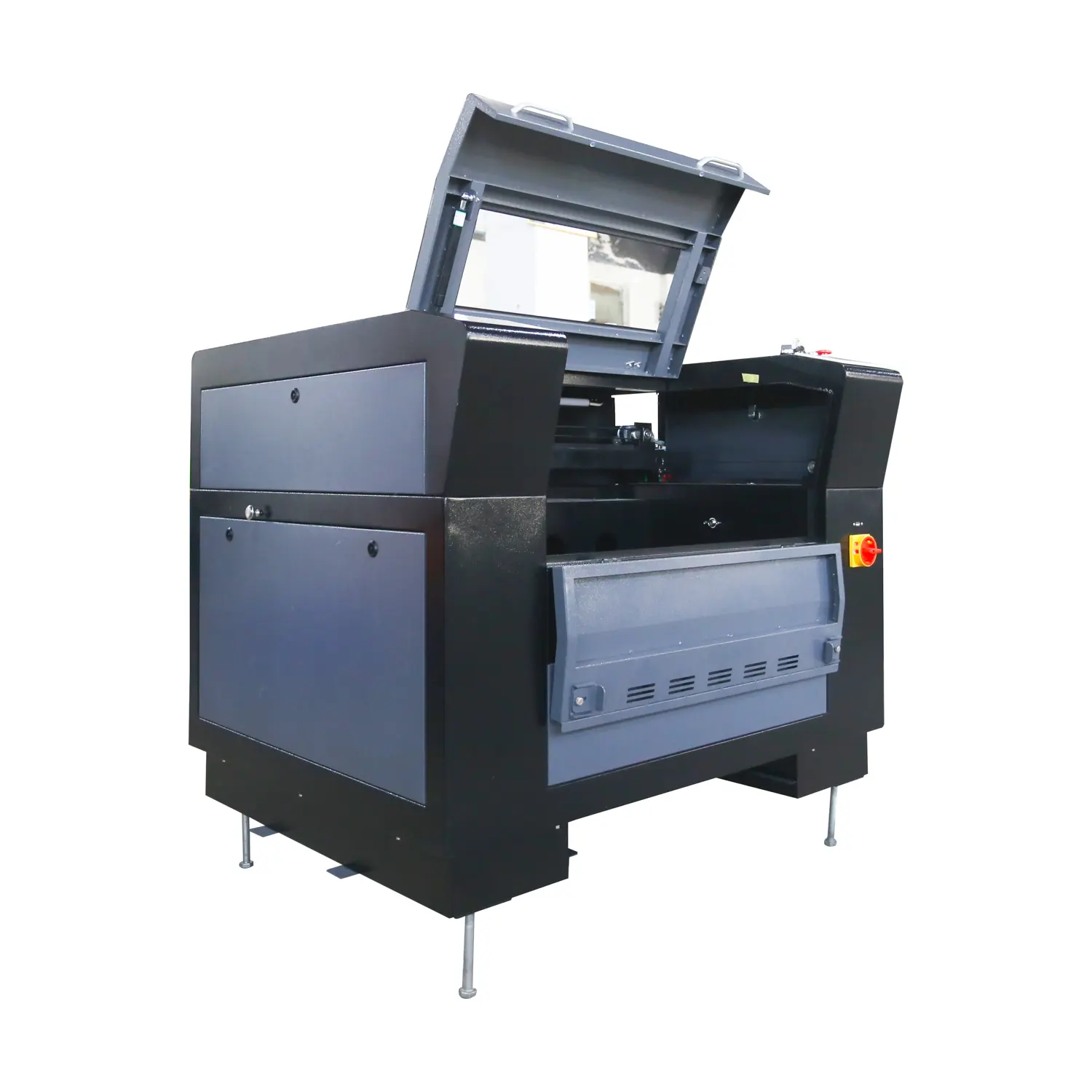Gravação automática a laser espuma madeira tecido acrílico 9060 máquina de corte a laser