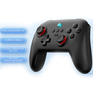 ウェイクアップ振動感覚ゲームパッドコントローラーワイヤレスを備えたNintendoSwitch Pro用ワイヤレスゲームパッドコントローラーの切り替え - Product Image 4