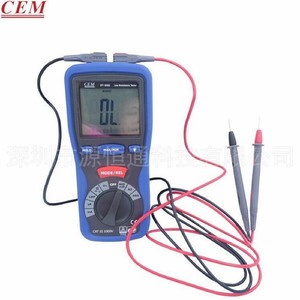 CEM DT-5302 dört telli düşük direnç test aleti döngü zemin direnç test aleti - Product Image 4