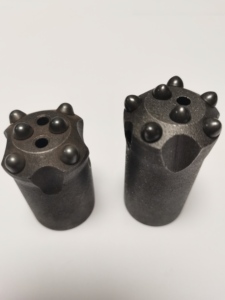 32 34 35 41 40mm Ball Teeth Wear-resistant Alloy Cold Pressed Column Tooth Rock <strong>Drill</strong> <strong>Bit</strong> Head Tunnel <strong>Mine</strong> Drilling