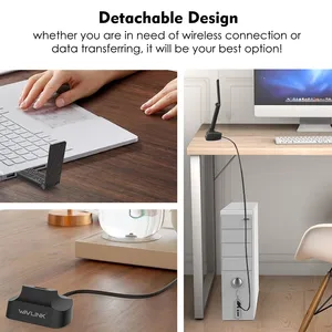 Ayırıcı AC1900 Dual Band 5.8G 2.4GHz 1900Mbps USB 3.0 Wi-Fi adaptörü dahili ağ kartı Windows Mac OS X kablosuz 1300mbps - Product Image 6