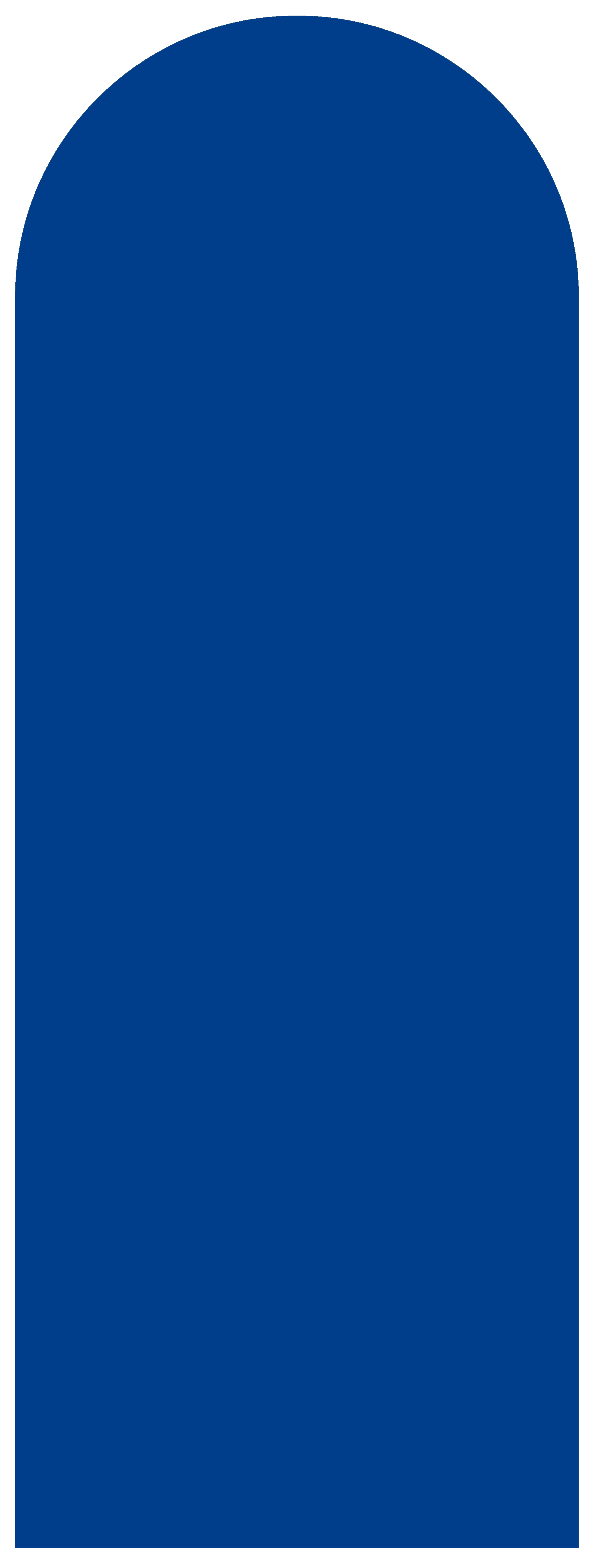 Royal Blue Arched Yoga Mat