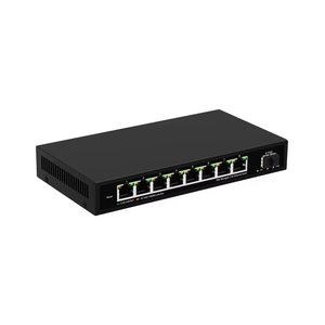 สวิตช์อีเธอร์เน็ต25g 9พอร์ตพร้อมสวิตช์อัจฉริยะ10G SFP Uplink Layer 2สำหรับการเฝ้าระวังธุรกิจขนาดเล็ก - Product Image 1