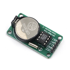 DS1302 Echtzeituhr modul mit Batterie CR2032 Elektronisches Komponenten modul für Stromausfall zeit - Product Image 2