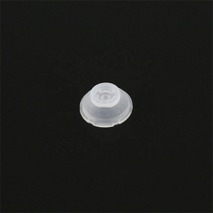 Pulsante della tastiera della pillola del carbonio conduttivo del ODM dell'oem pulsanti della tastiera a pressione singola in gomma siliconica trasparente - Product Image 1