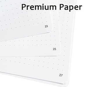 A5 Notebook con stampa a punti Logo personalizzato con blocco note per ufficio Business spesso diario regalo B5 formato numeri di pagina rilegatura - Product Image 5