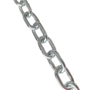 Çinko kaplama pürüzsüz kaynaklı 5MM DIN5685A kısa baklalı zinciri - Product Image 6