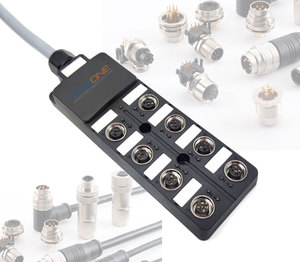Amsone I/O I O IO Hub Link Master Relay <strong>Module</strong> Racks Distribution Box Electrical Ethernet Connectors Control Linear Actuator