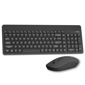 Tamaño compacto 103 Teclas 2,4G USB teclado y ratón Oficina Silencioso Teclado de computadora Multimedia Inalámbrico Teclado y ratón Combo - Product Image 1