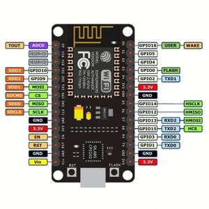 ESP8266 NodeMCU CP2102 ESP-12E WiFi-Modul Internet of Things Development Board Kompatibel mit IDE/Micro python - Product Image 6