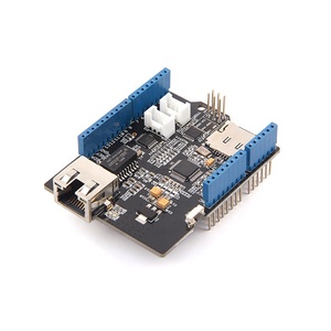 W5500 Ethernet Shield Ethernet <strong>Controller</strong> Expansion Board Module Iot IoT for <strong>Arduino</strong> RJ45 Port - Product Image 1