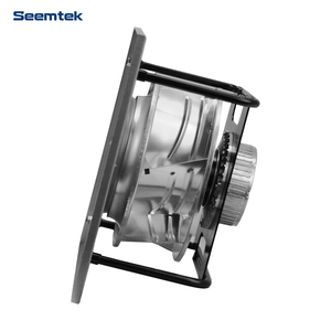 Seemtek独特设计铝叶轮310毫米230伏带支架的后向离心风机 - Product Image 5