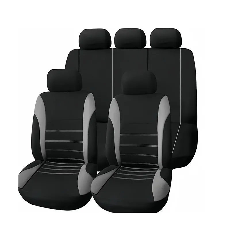 MESOROCK Fácil Instalação Personalizado Respirável Car Seat Covers Cubre Asientos Automotive Air Bag Compatível Car Seat Cover