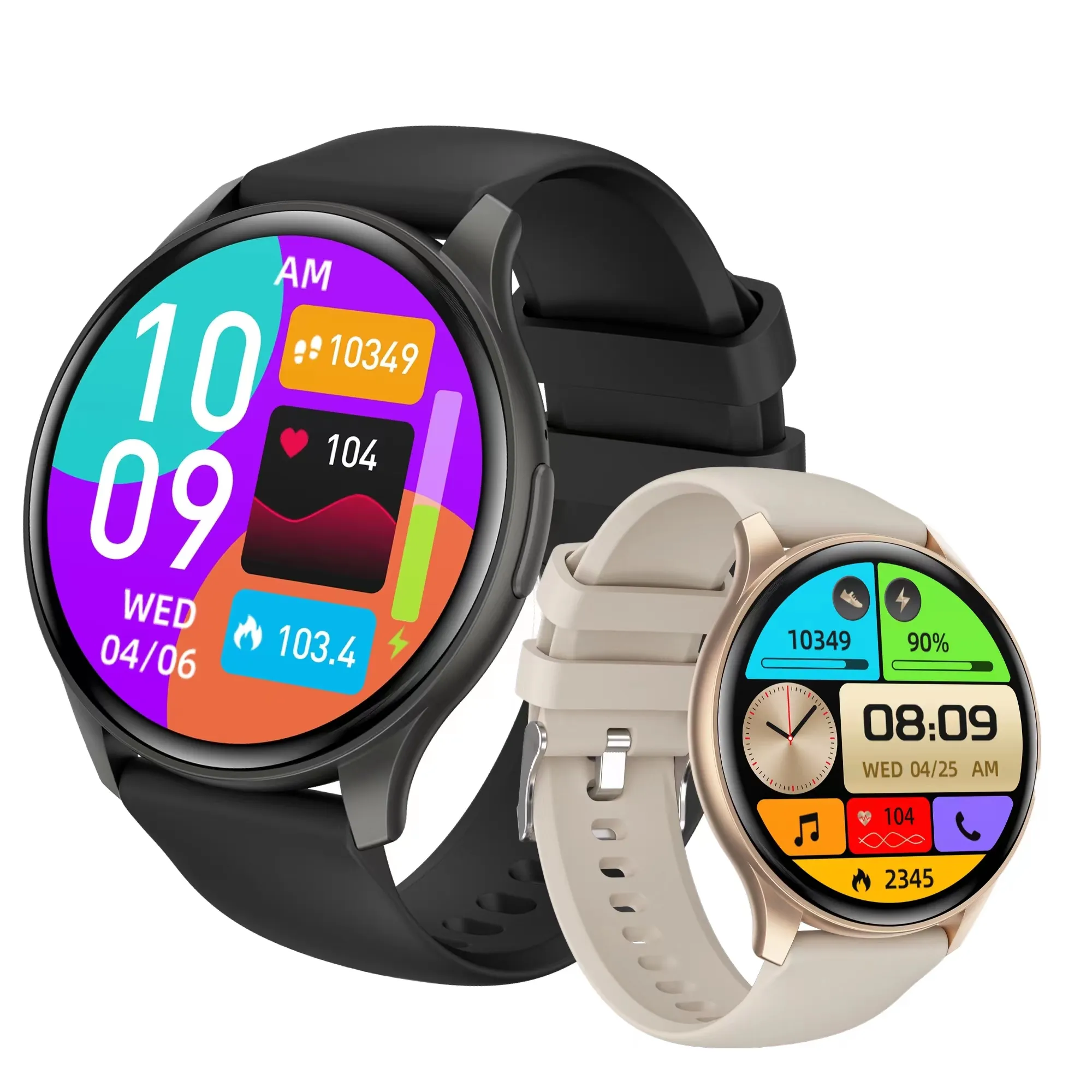 2023 nueva moda ZW60 reloj inteligente para hombre Android con frecuencia cardíaca deportes reloj inteligente pulsera Ip67 impermeable monitoreo de salud