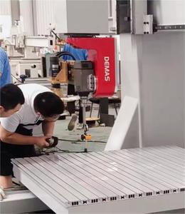 5轴单轴数控刳刨机伺服电机新条件木材铣削Syntec数控工作室Mach3 ATC零售齿轮箱真空台 - Product Image 5