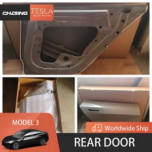 Vücut kiti fabrika doğrudan satış çeyrek paneli tampon işın köpük asansör kapısı 1081460-<span class=keywords><strong>E0</strong></span>-D 1487601 Tesla modeli 3 Y X S için