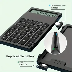 1 Stück tragbare Handschrift-Rechenschaltung für Unternehmen und Büros  multifunktionaler leicht lesbarer Mini-Rechner - Product Image 5