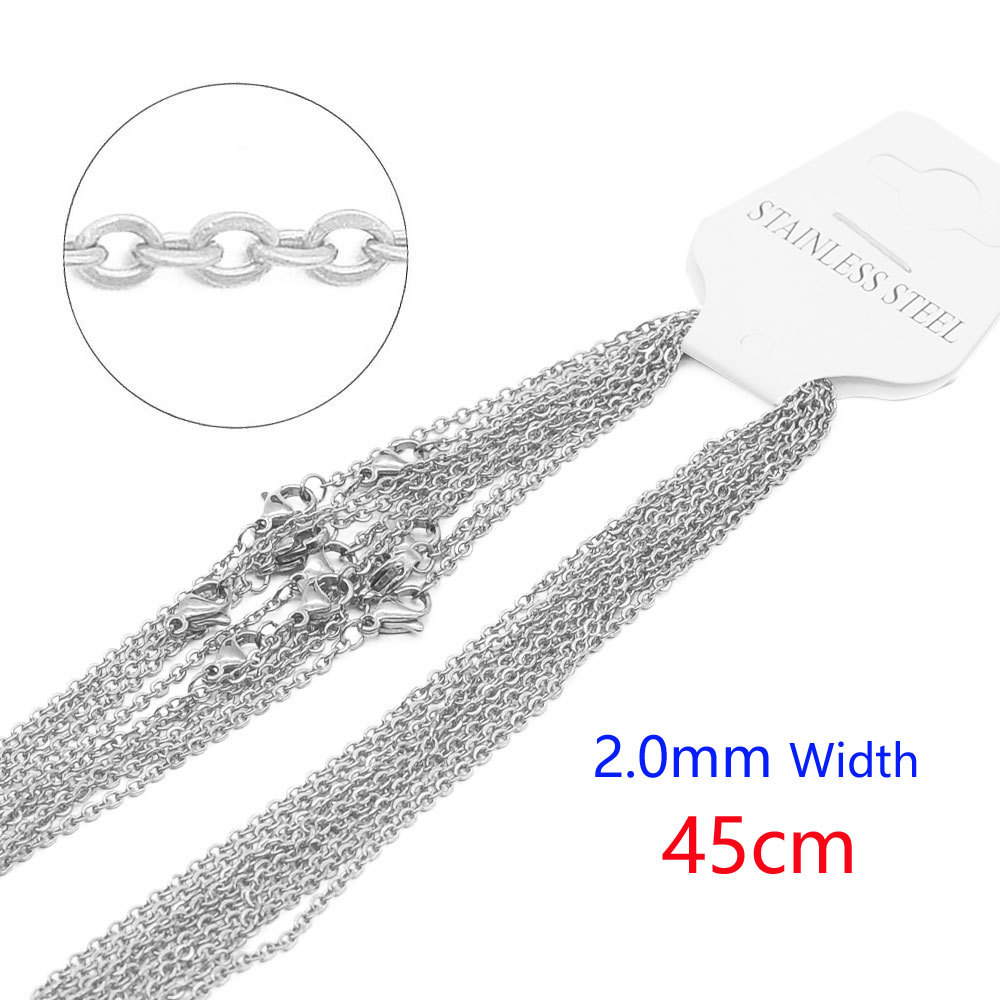 Argent 2.0mm-45cm