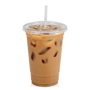 卸売様々なサイズ使い捨て生分解性カップバイオ素材PLAコーヒーカップ冷たい飲み物用 - Product Image 2