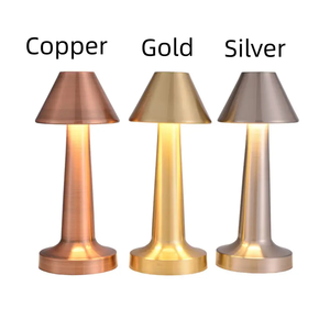 Mantar şarj edilebilir tasarımcı <span class=keywords><strong>Led</strong></span> Metal masa lambası başucu okuma odası lambaları ev dekor için lüks gümüş yatak