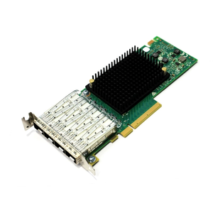 4 Fiber Channel PCIe 3.0 X8 SFP+ <strong>Network</strong> Card LPE31004-M6 4 Port 16GB FC <strong>HBA</strong> Card Ethernet Adapter - Product Image 1