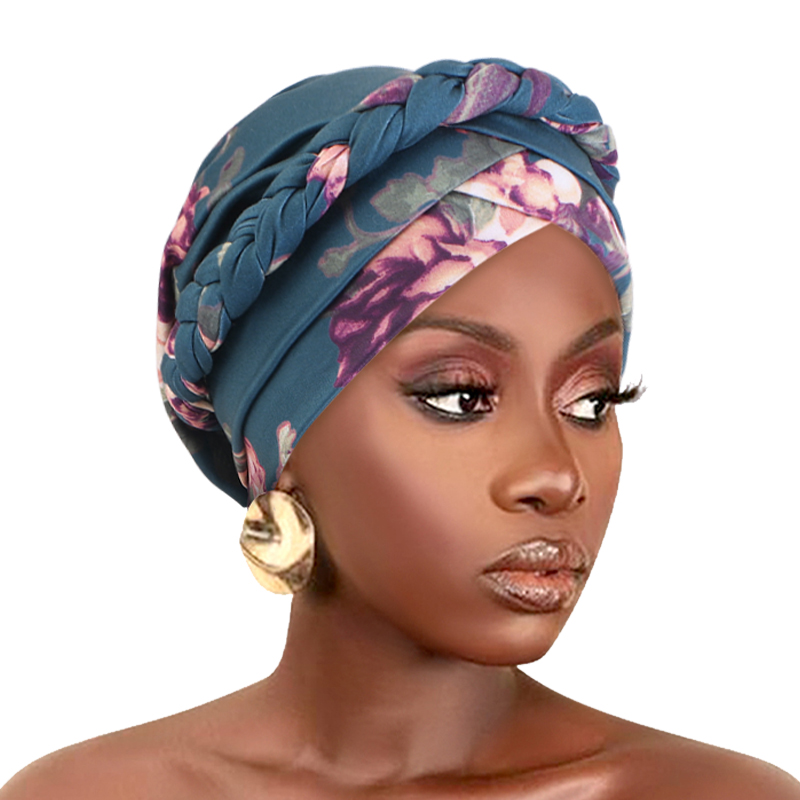 Fleur bleu sarcelle + violet