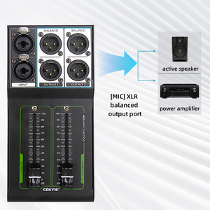 Controlador de volumen pasivo MIC/LINE Entrada Salida "0" Calidad de sonido de ruido Control de ajuste de volumen sin pérdida para amplificador de altavoz - Product Image 6