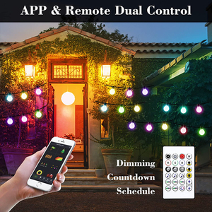 Multifunction <strong>Remote</strong> Control Smart Rgb <strong>String</strong> <strong>Light</strong> Outdoor Solar Wedding Led <strong>Light</strong> for Christmas - Product Image 6