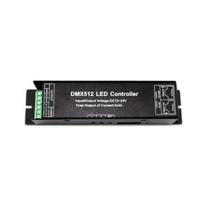 12 В 192 Вт цифровой дисплей RGB контроллер RJ45 3-канальный 3CH RGB DMX512 DMX декодер - Product Image 1